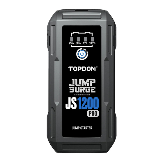 Topdon JumpSurge1200Pro Instructions Manual