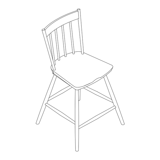 Living Spaces SAWYER D5415-264 Assembly Instructions Manual