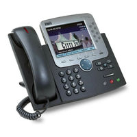 Cisco 7970G - IP Phone VoIP Administration Manual