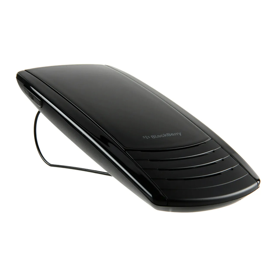 Blackberry VM 605 - Visor Mount Speakerphone User Manual