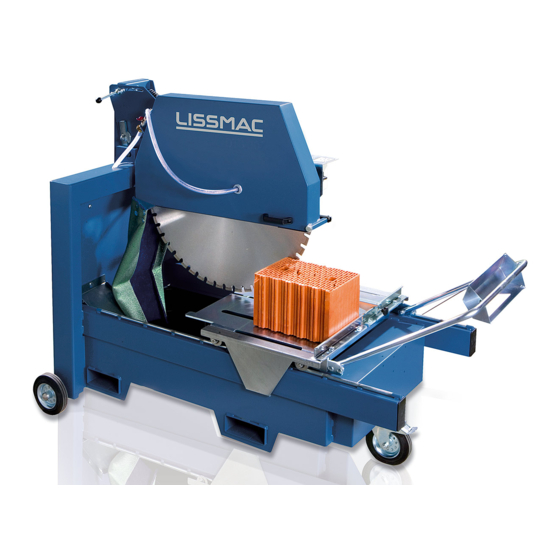 Lissmac DTS 901-V Operation Manual