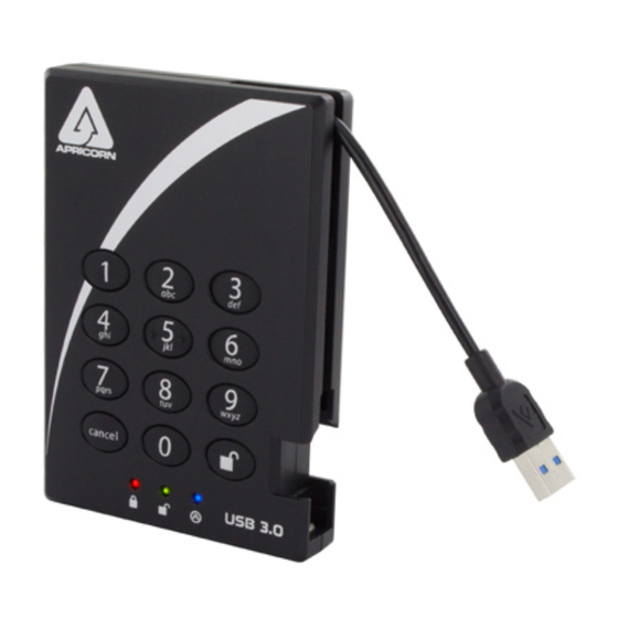 Aegis Padlock 3.0 Quick Start Manual