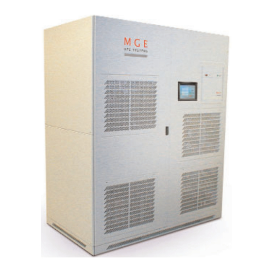 MGE UPS Systems EPS 7000 Installation Manual