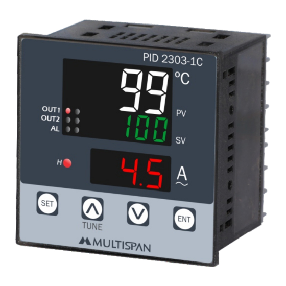 MULTISPAN PID 2303-1C Manual