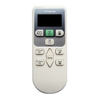 Hitachi PC-AWR Installation And Operation Manual