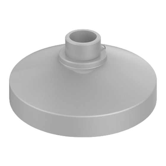 TruVision TVD-CB3 Cup Base Installation Instructions Manual
