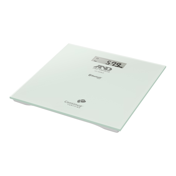 A&D UC-352BLE Instruction Manual
