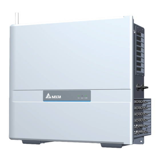 User Manuals: Delta M100A 283 Solar Inverter