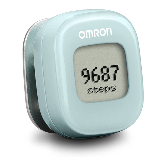 Omron HJ-327T Instruction Manual