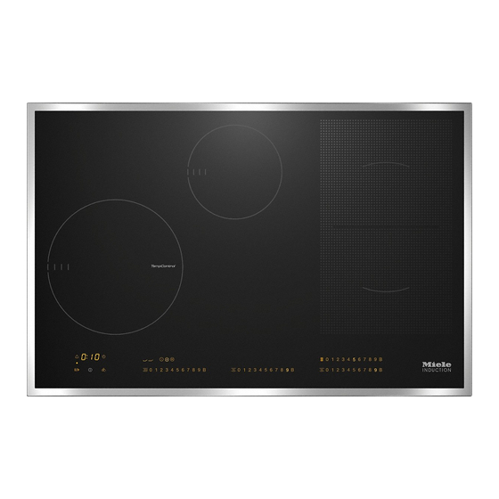 Miele KM 6629 Operating And Installation Instruction