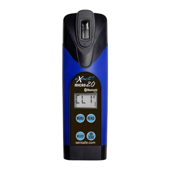 eXact  Micro 20 Instruction Manual