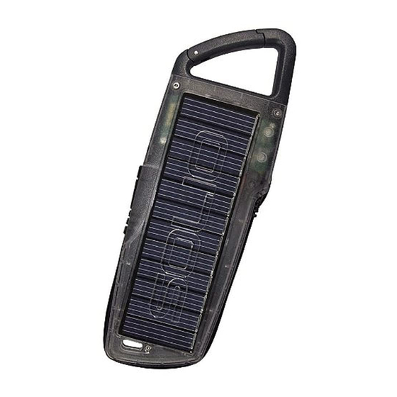 Solio Hybrid 1000 h1000 Quick Start Manual