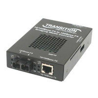 Transition Networks SBFTF1014-100 User Manual