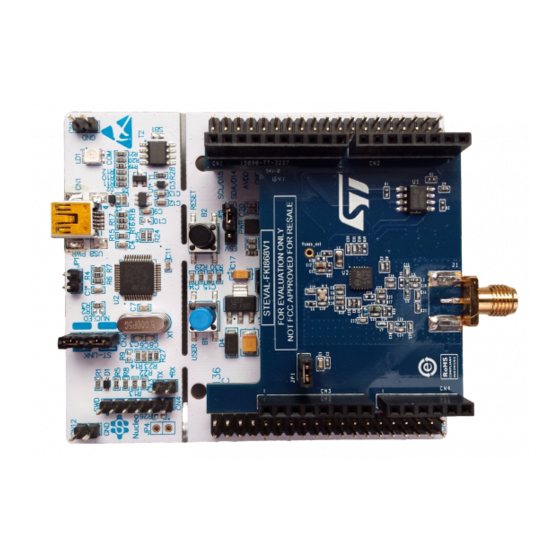 ST STEVAL-FKI433V1 User Manual