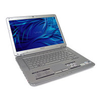 Sony CR510 - VAIO Series 14.1inch Notebook PC User Manual