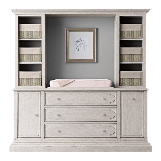 baby&child BELLINA CHANGING TABLE WALL Assembly Instructions