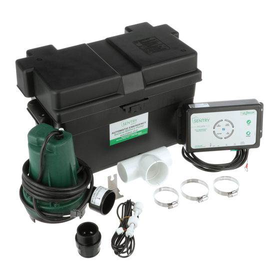 Zoeller Basement Sentry STBB200 Sump Pump Manuals