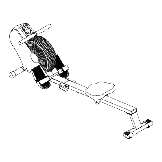 V-fit CYCLONE AIR ROWER Assembly & User Manual