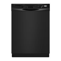Whirlpool DU1300XTVQ - on 24 Inch Full Console Dishwasher User Instructions