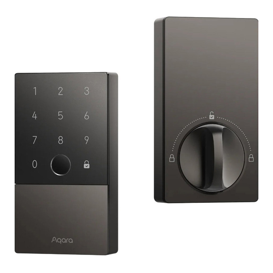 Aqara Smart Lock U100 Manual