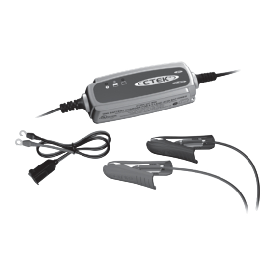 CTEK XC 800 User Manual