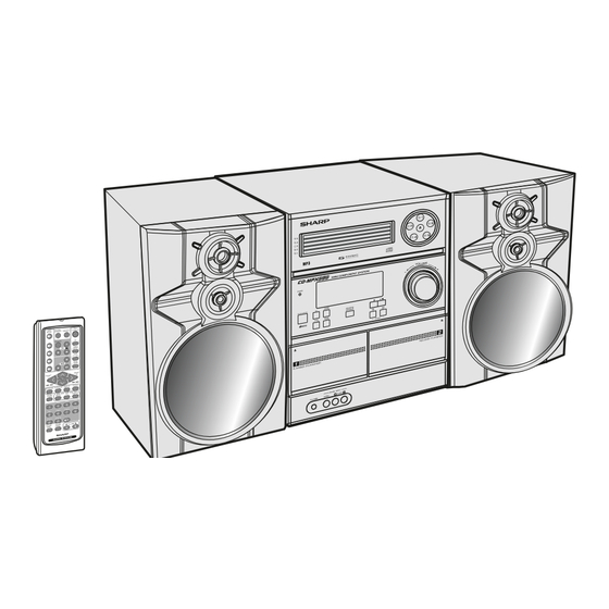 Sharp CD-MPX860H Operation Manual