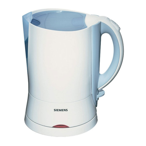 Siemens TW 47 Series Operating Instructions Manual