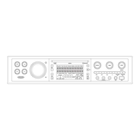 Jensen JWM990 Installation And Operation Manual
