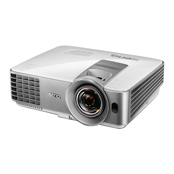 BenQ MS630ST Quick Start Manual