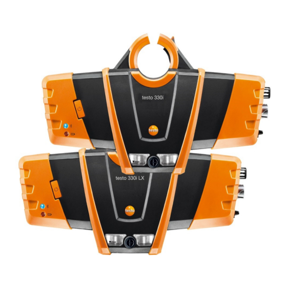 TESTO 330i Instruction Manual