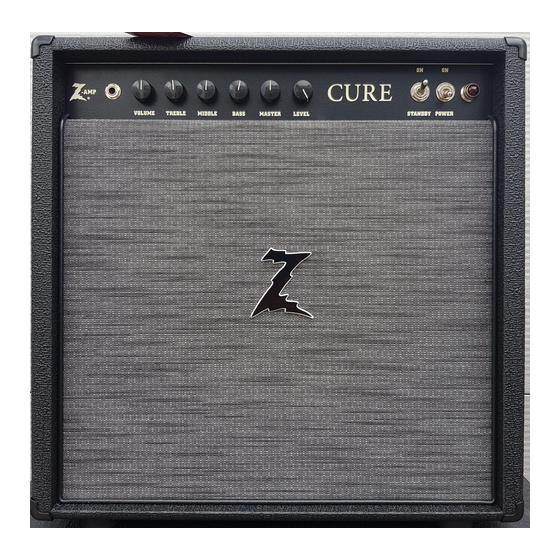 DR. Z Amplification CURE Manual