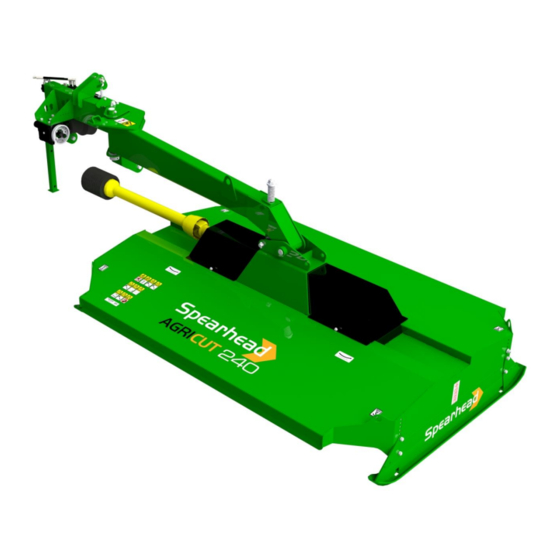 Spearhead Agricut 240 Handbook & Parts Manual