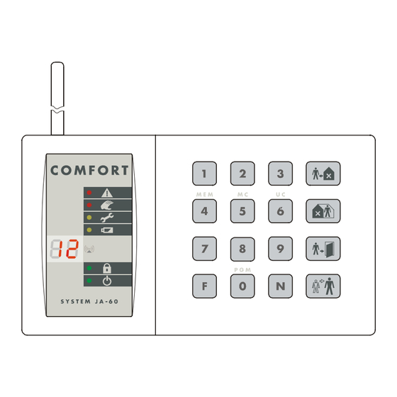 jablotron JA-60F Manual