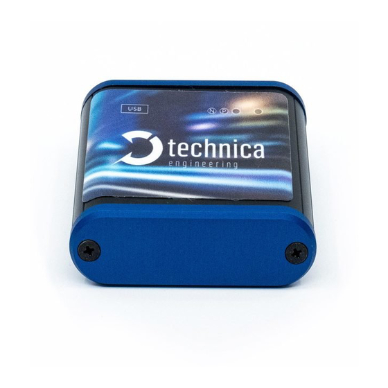 Technica USB 100BASE-T1 MediaConverter User Manual