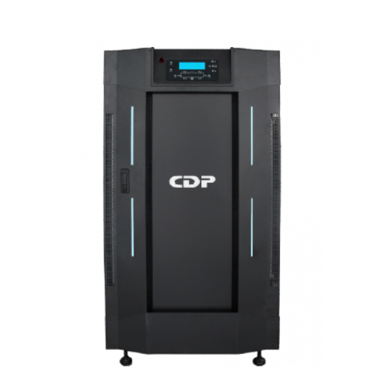 CDP UPO33 User Manual