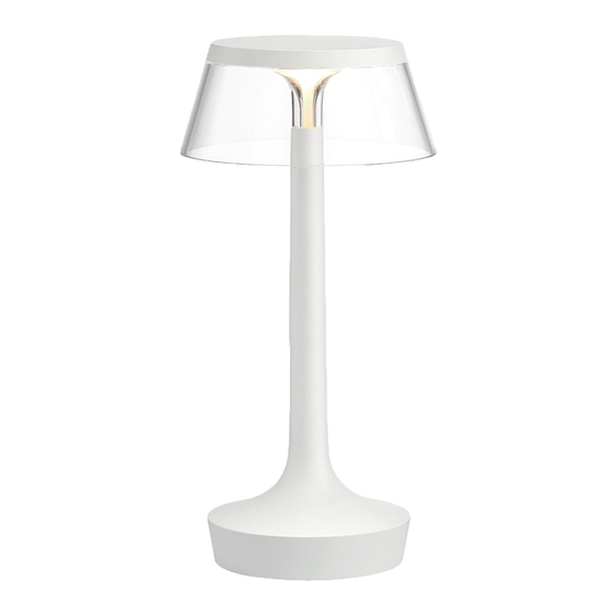 FLOS BON JOUR UNPLUGGED OPTIC Instruction For Correct Installation And Use