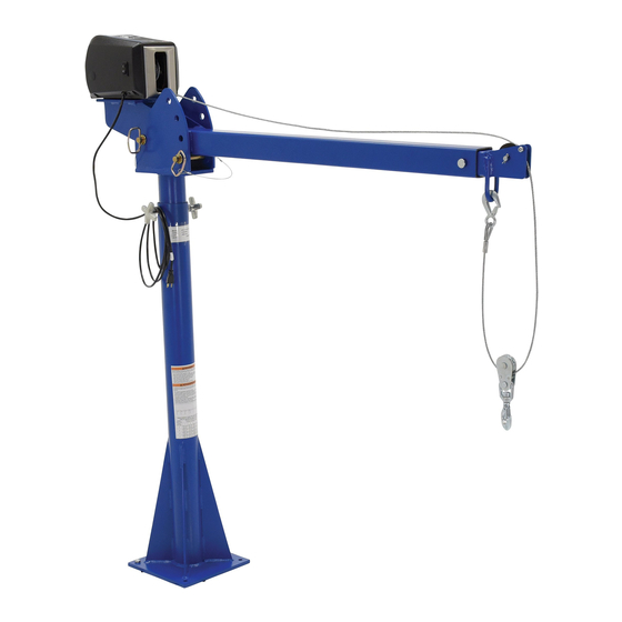 Vestil WTJ-20 Series Instruction Manual