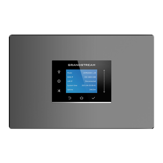 Grandstream Networks UCM6304A Quick Installation Manual