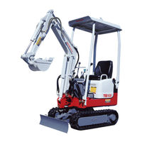 Takeuchi TB108 Operator's Manual