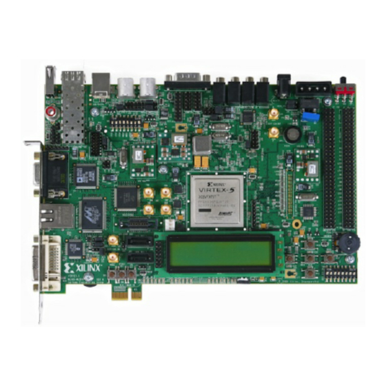 Xilinx ML507 Quick Start Manual