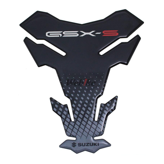 Suzuki 99180-48K20-BLK Installation Instructions Manual