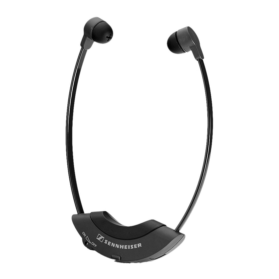 Sennheiser HDI 302 - 06-98 Instructions For Use Manual