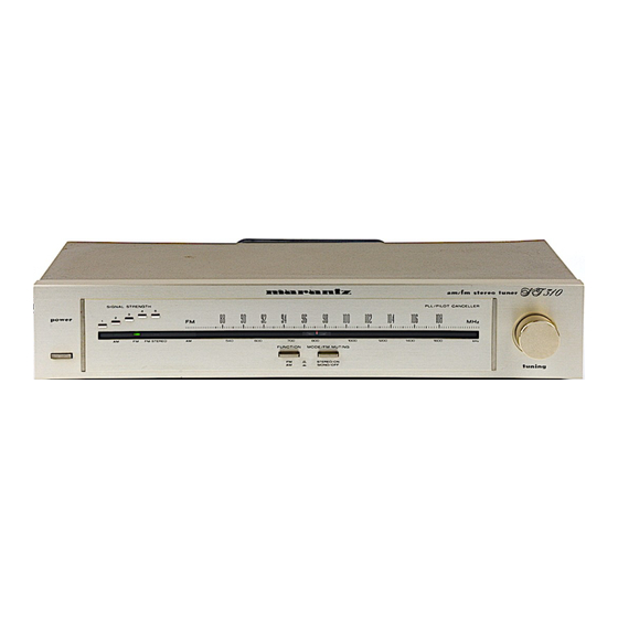 Marantz ST310 Service Manual