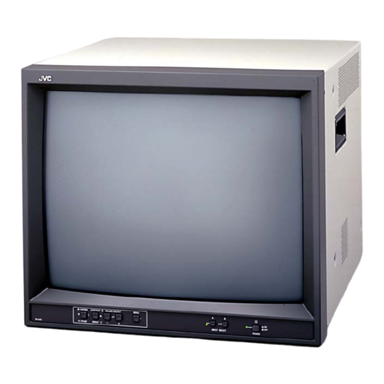 JVC TM-A210GU - Color Monitor Manuals