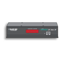 Black Box ServSwitch KV1161A User Manual