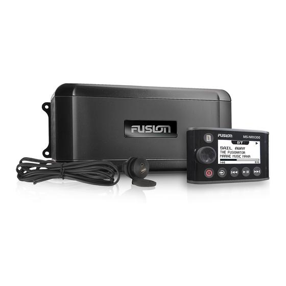 Fusion MS-BB300R Owner's Manual