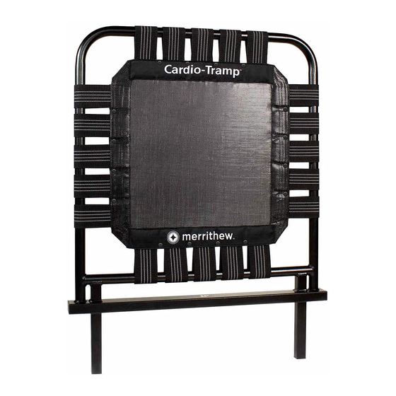 Merrithew Health & Fitness Cardio-Tramp Rebounder Manuals