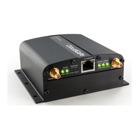 Option Audio CloudGate Quick Start Manual