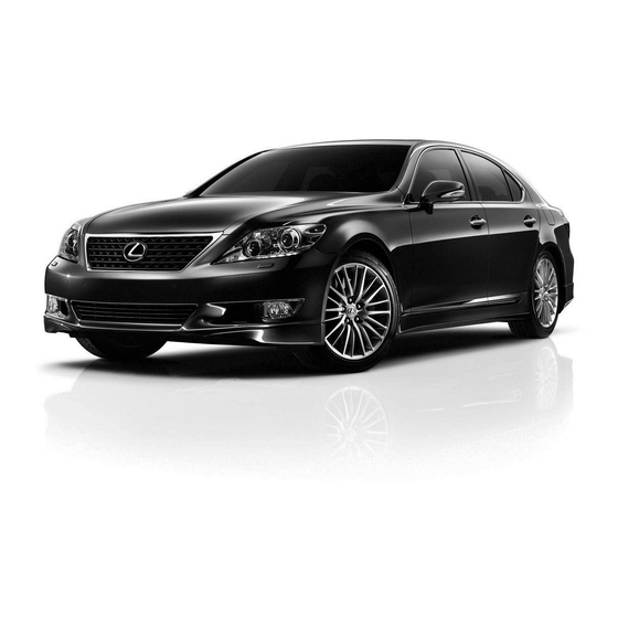 Lexus LS460 2011 Owner's Manual