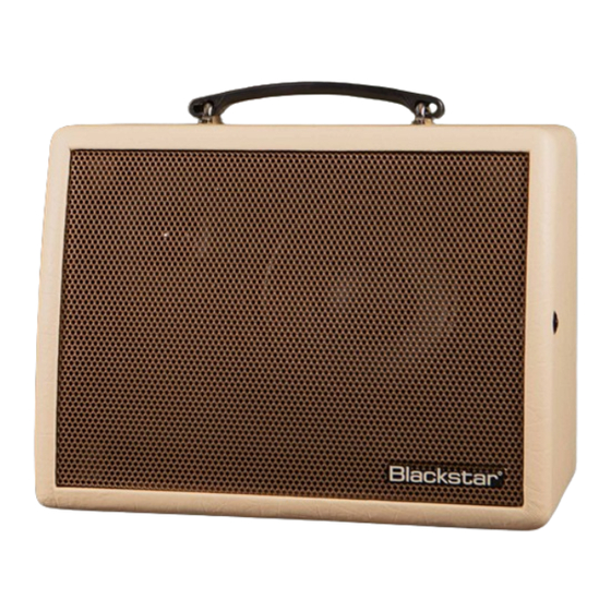 Blackstar Amplification Sonnet 60 Owner's Manual